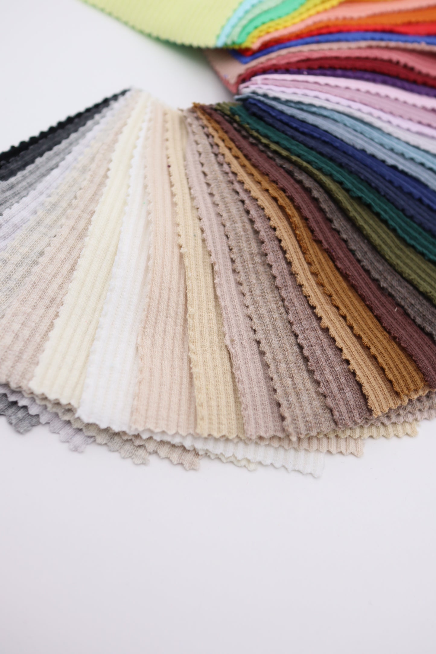 【25SS-464】カラバリ豊富！カラフルリブニット　/0.5ｙあたり=～780円