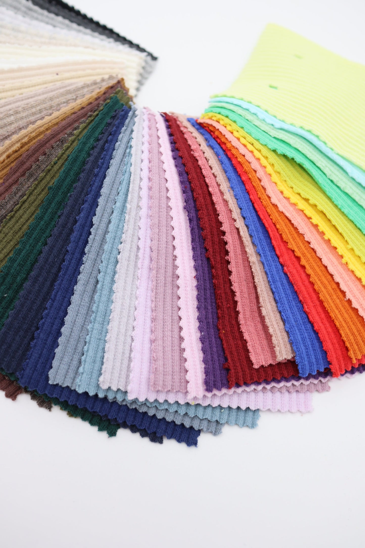 【25SS-464】カラバリ豊富！カラフルリブニット　/0.5ｙあたり=～780円