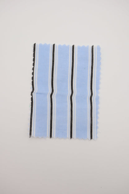 【25SS-478】カラフル太ピッチストライプWガーゼ　/0.5ｙあたり=～730円