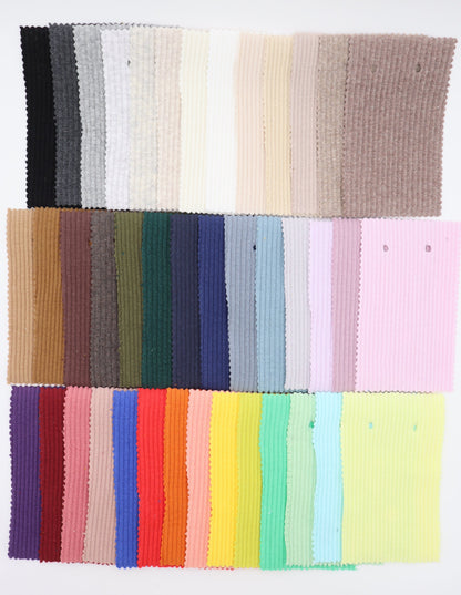 【25SS-464】カラバリ豊富！カラフルリブニット　/0.5ｙあたり=～780円