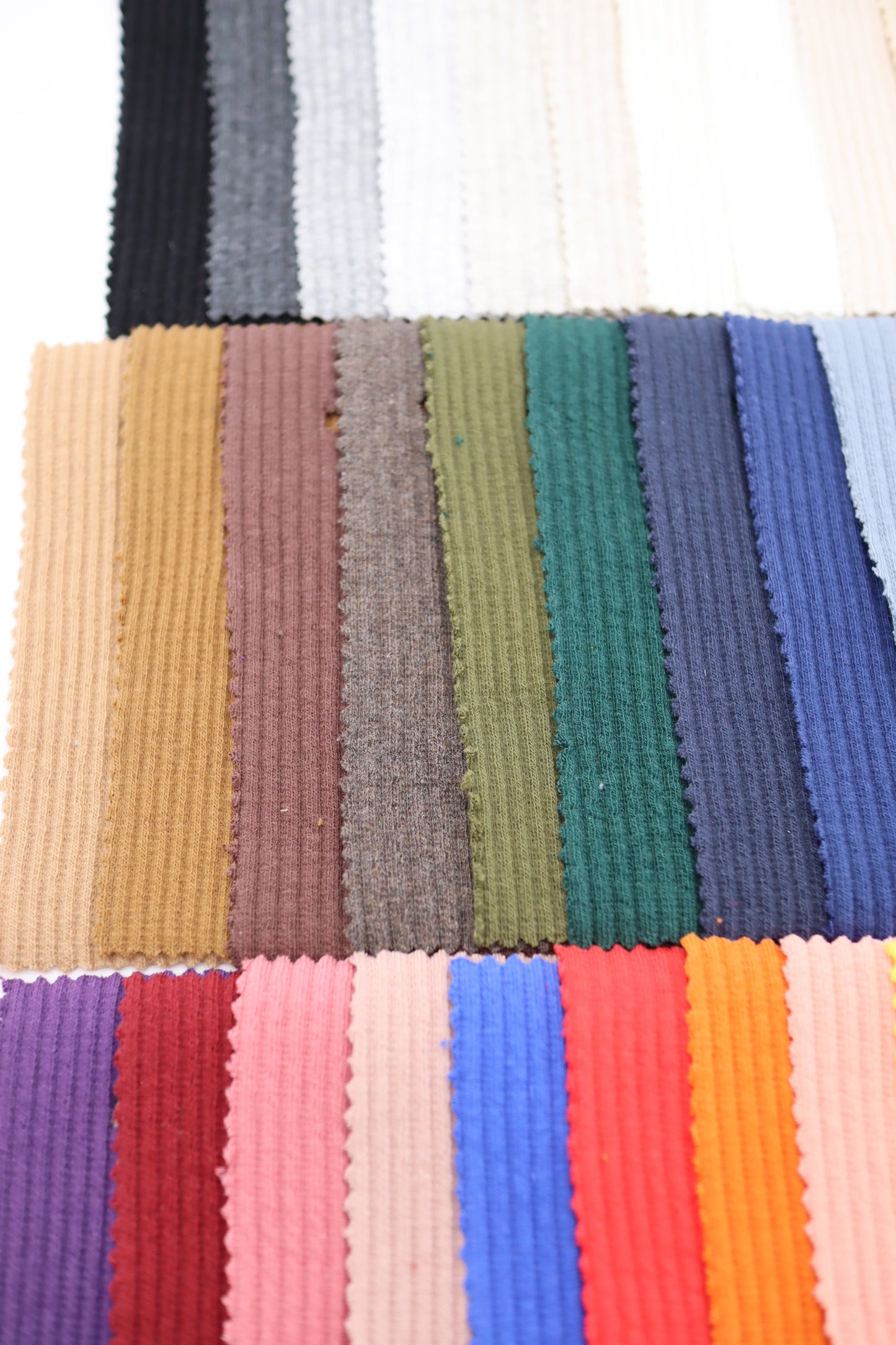 【25SS-464】カラバリ豊富！カラフルリブニット　/0.5ｙあたり=～780円