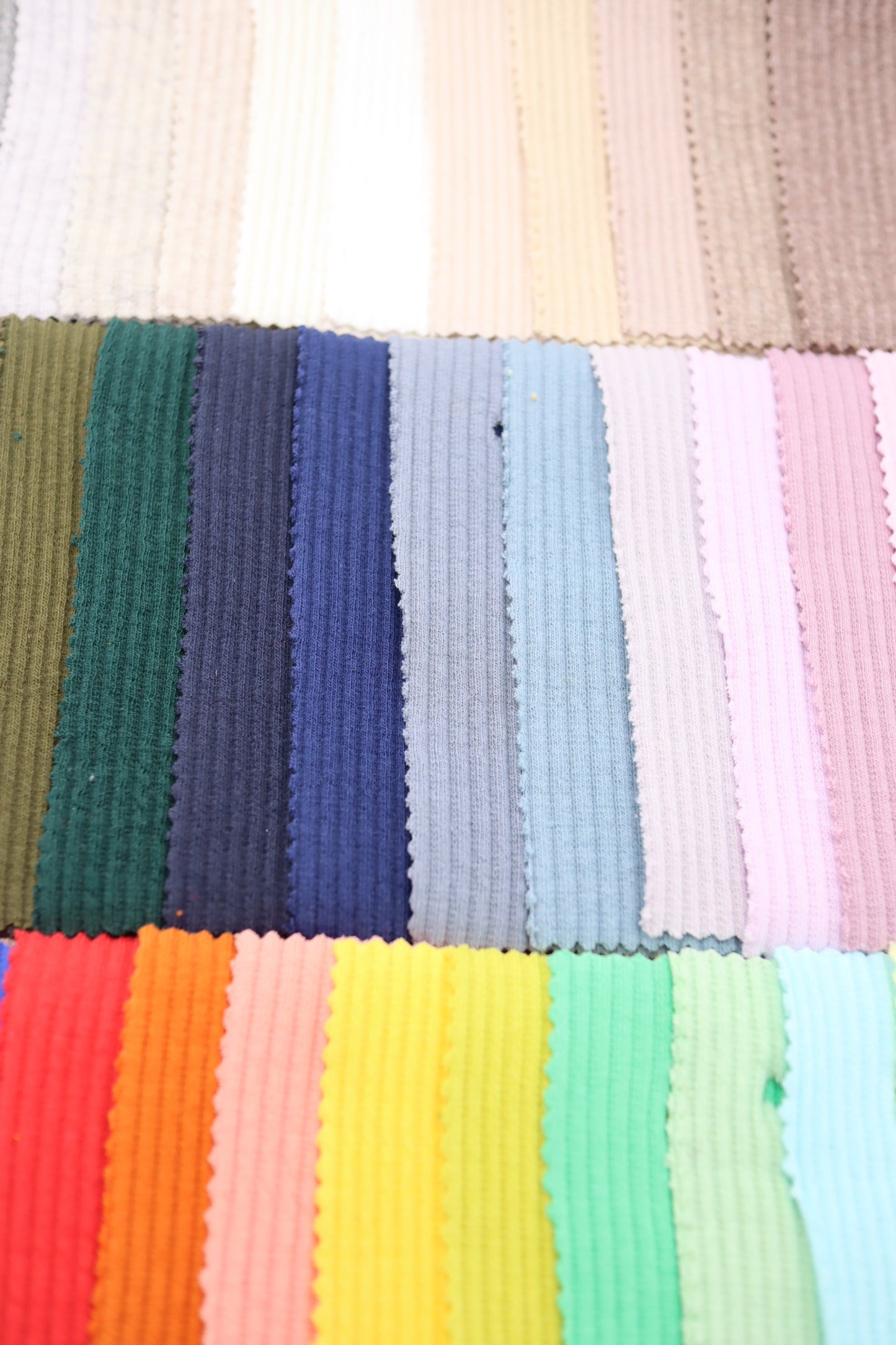 【25SS-464】カラバリ豊富！カラフルリブニット　/0.5ｙあたり=～780円