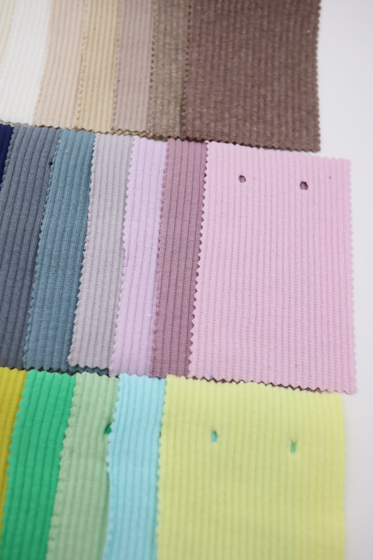 【25SS-464】カラバリ豊富！カラフルリブニット　/0.5ｙあたり=～780円