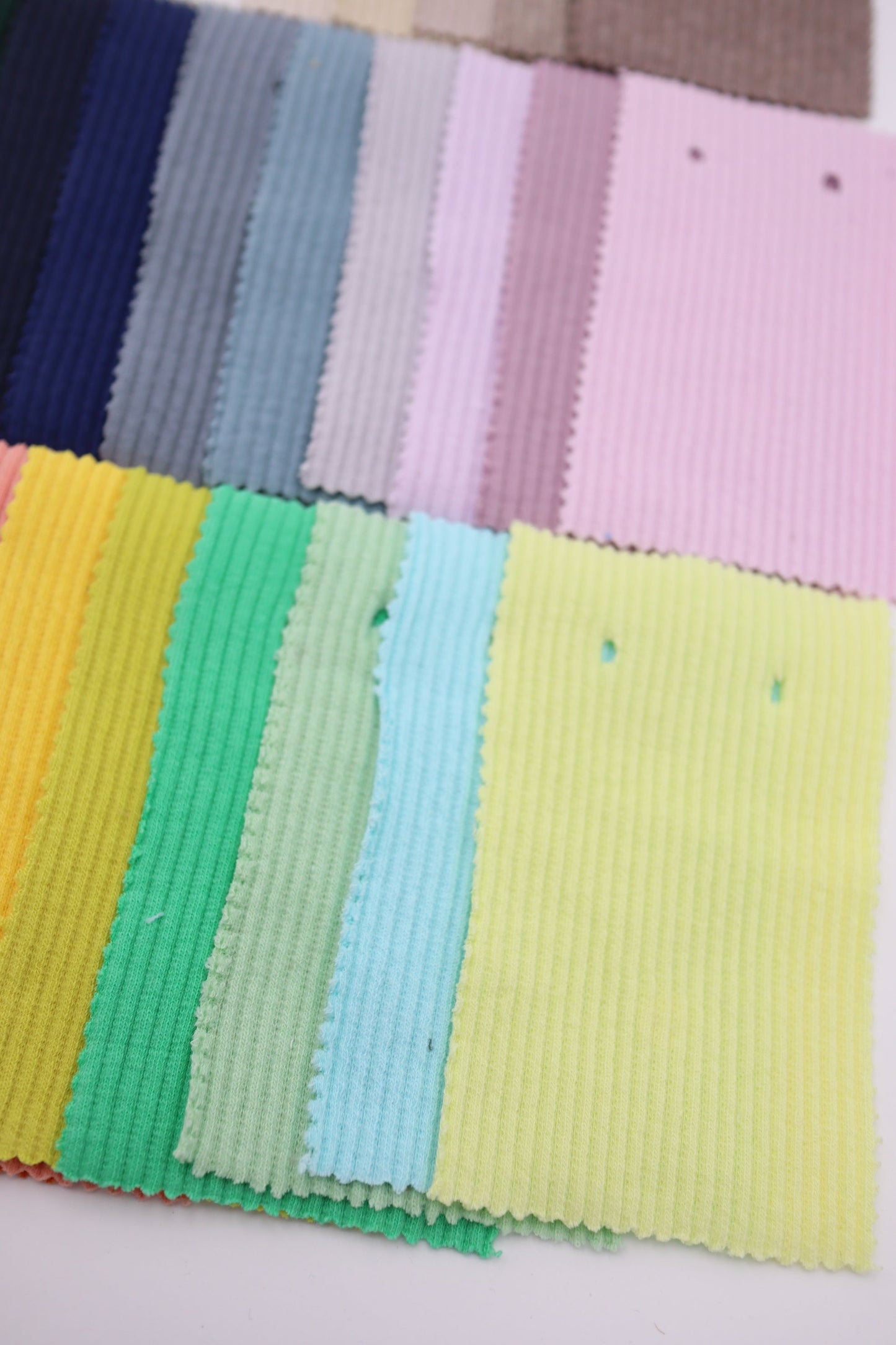 【25SS-464】カラバリ豊富！カラフルリブニット　/0.5ｙあたり=～780円