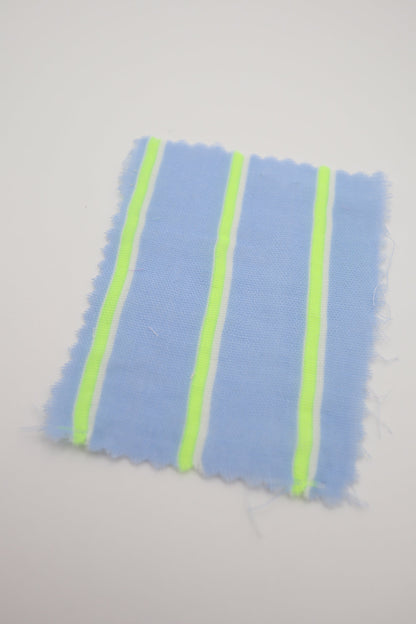 【25SS-478】カラフル太ピッチストライプWガーゼ　/0.5ｙあたり=～730円