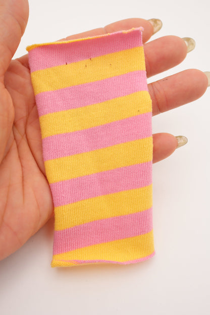 【25SS-469】カラフル中ピッチボーダー天竺ニット　/0.5ｙあたり=～860円