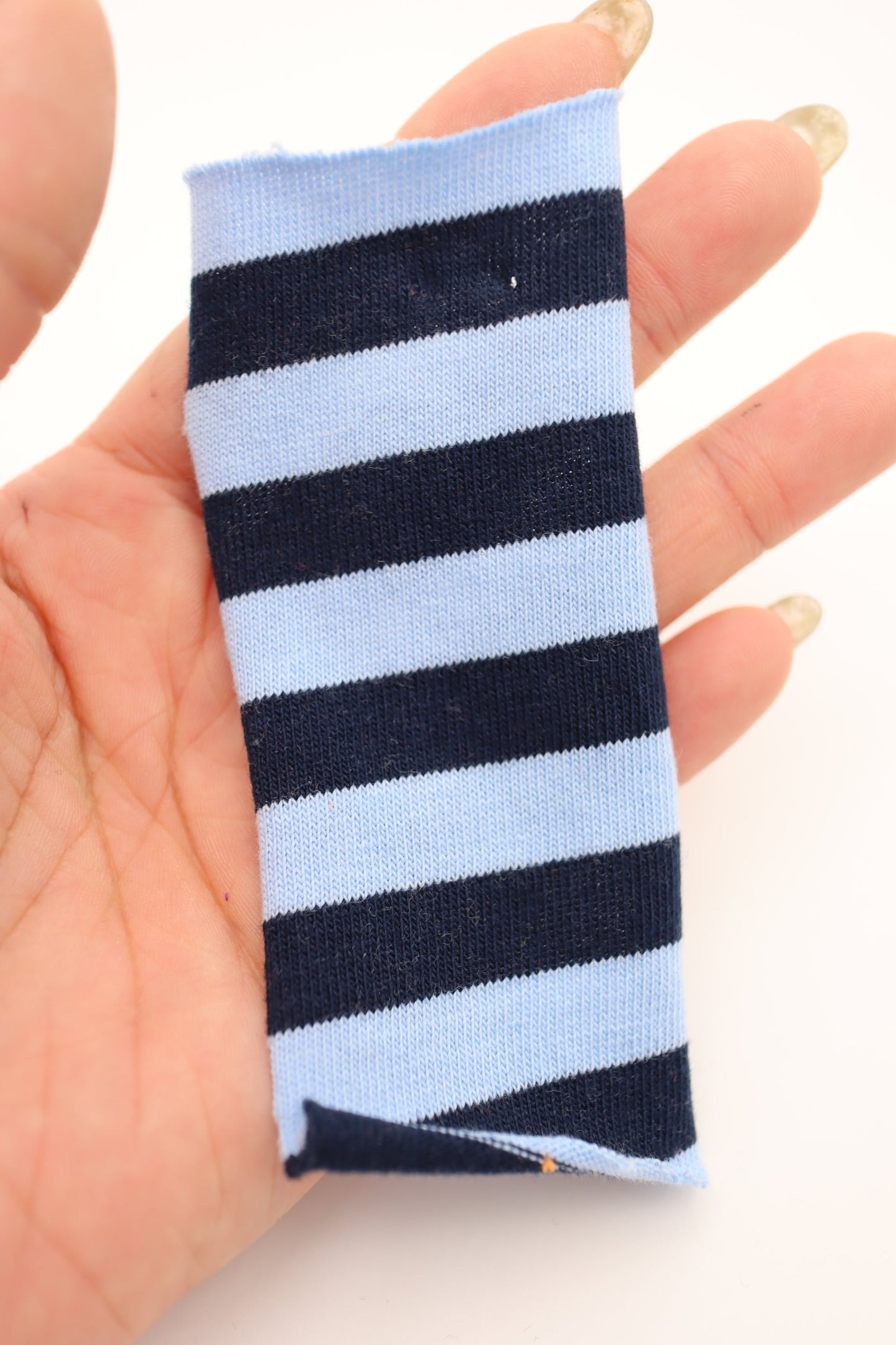 【25SS-469】カラフル中ピッチボーダー天竺ニット　/0.5ｙあたり=～860円