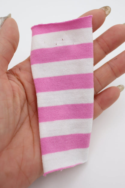 【25SS-469】カラフル中ピッチボーダー天竺ニット　/0.5ｙあたり=～860円
