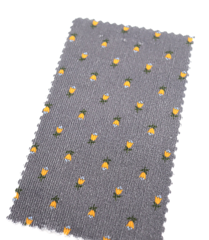 【25SS-124】小花柄プリントコーデュロイ　/0.5ｙあたり=～960円