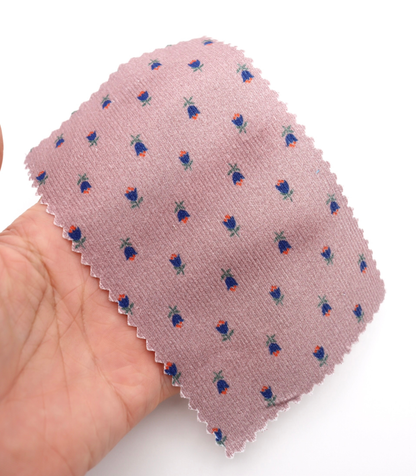 【25SS-124】小花柄プリントコーデュロイ　/0.5ｙあたり=～960円