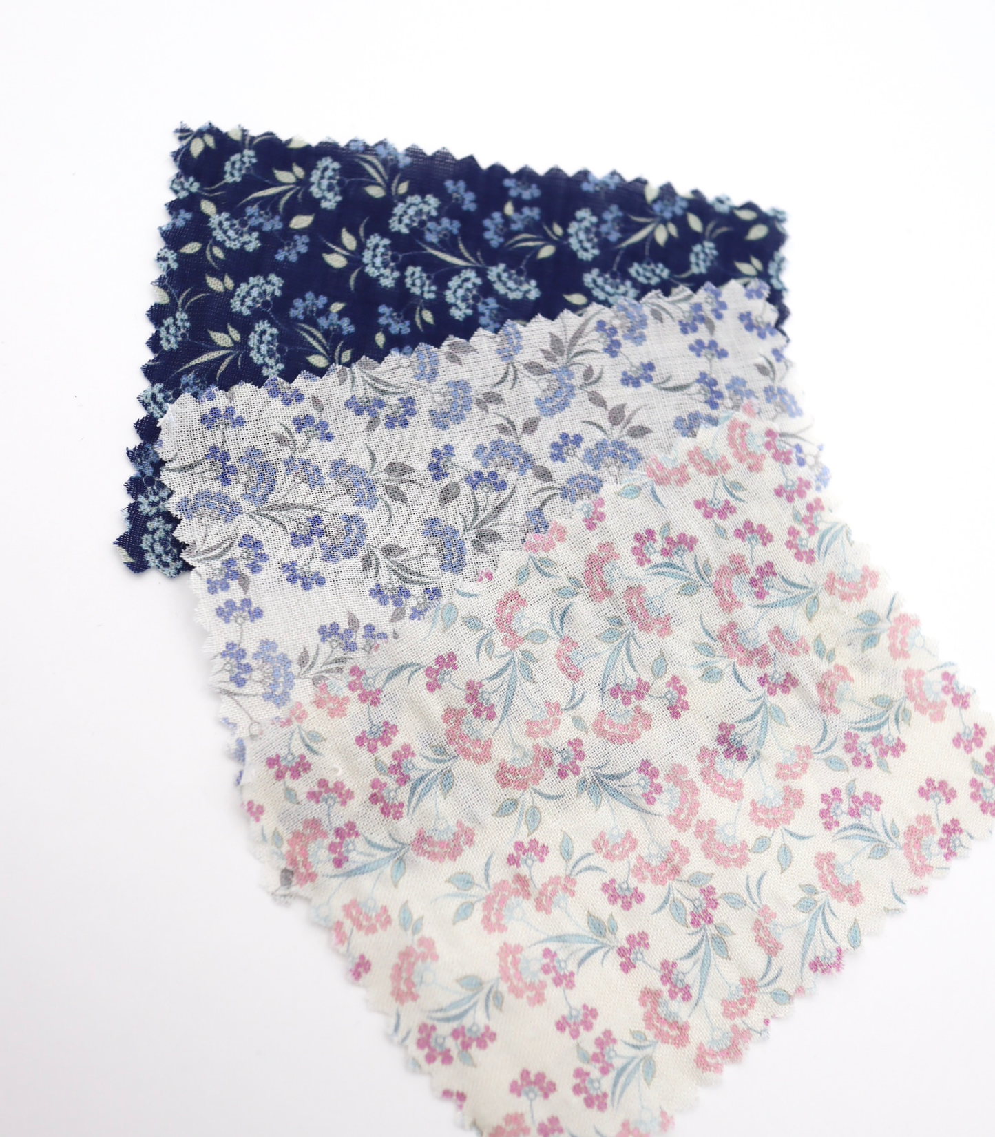 【25SS-413】小花柄プリントヴィンテージワッシャーローン　/0.5ｙあたり=～705円