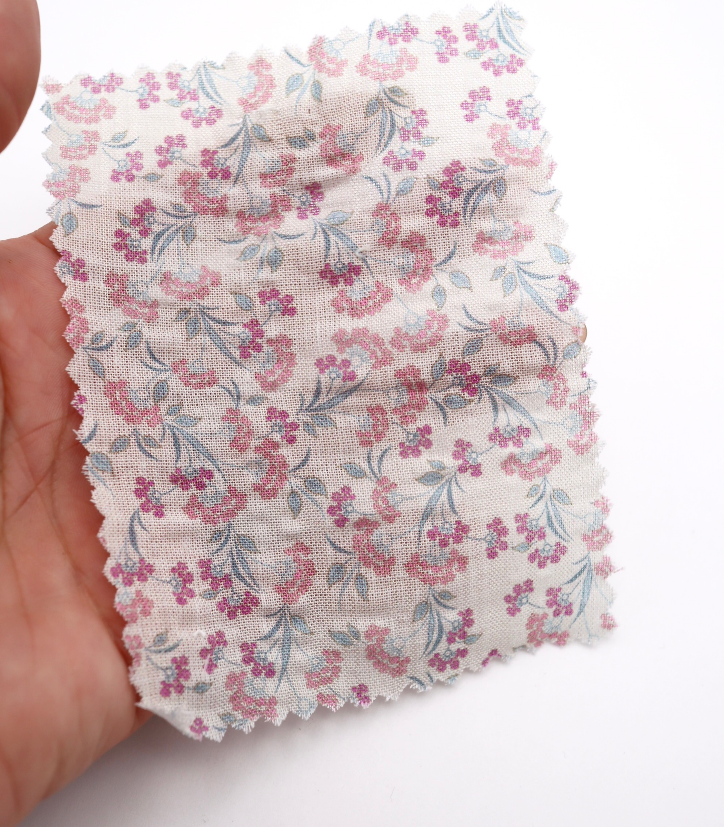 【25SS-413】小花柄プリントヴィンテージワッシャーローン　/0.5ｙあたり=～705円