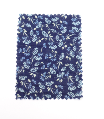 【25SS-413】小花柄プリントヴィンテージワッシャーローン　/0.5ｙあたり=～705円