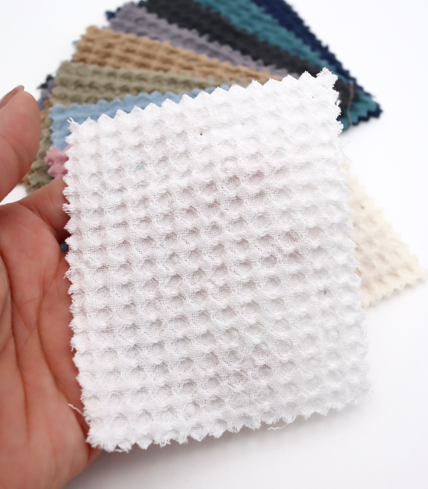 【25SS-402】コットンワッフル　/0.5ｙあたり=～840円