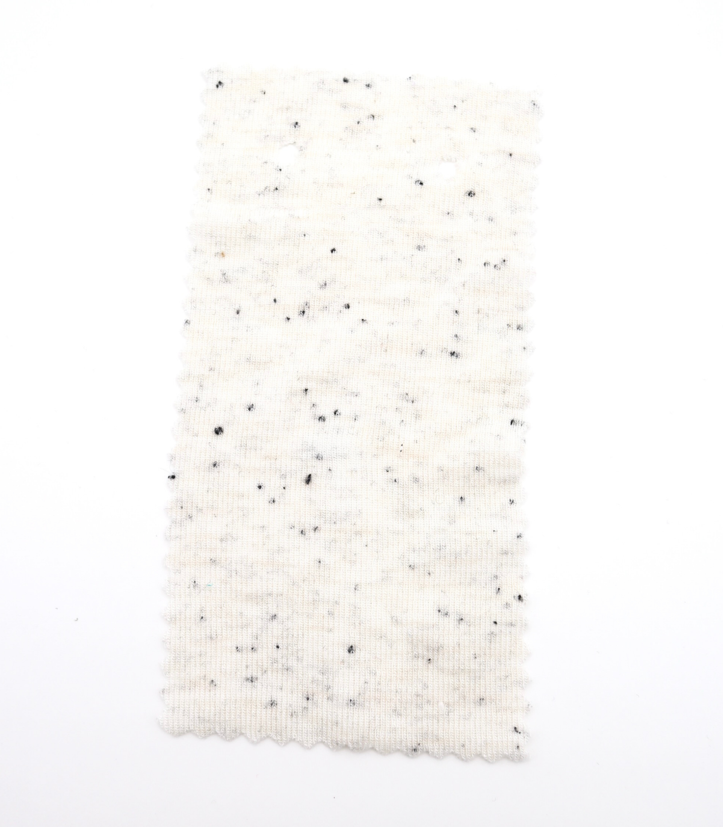 韓国生地カラフル糸入りつぶつぶフライス　黒粒