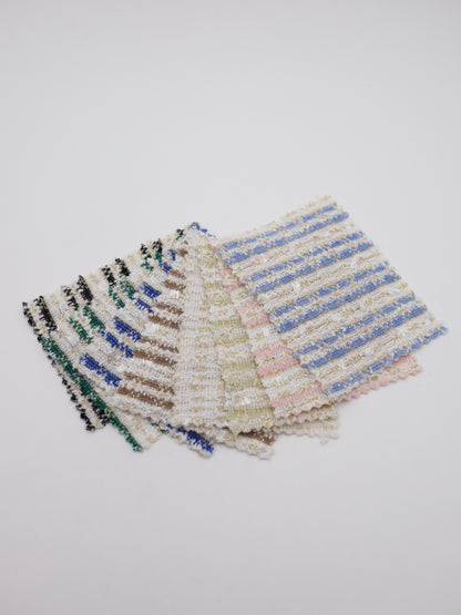 ストレッチ性あるツイード見えラメ糸入りニット生地【26SS-071】