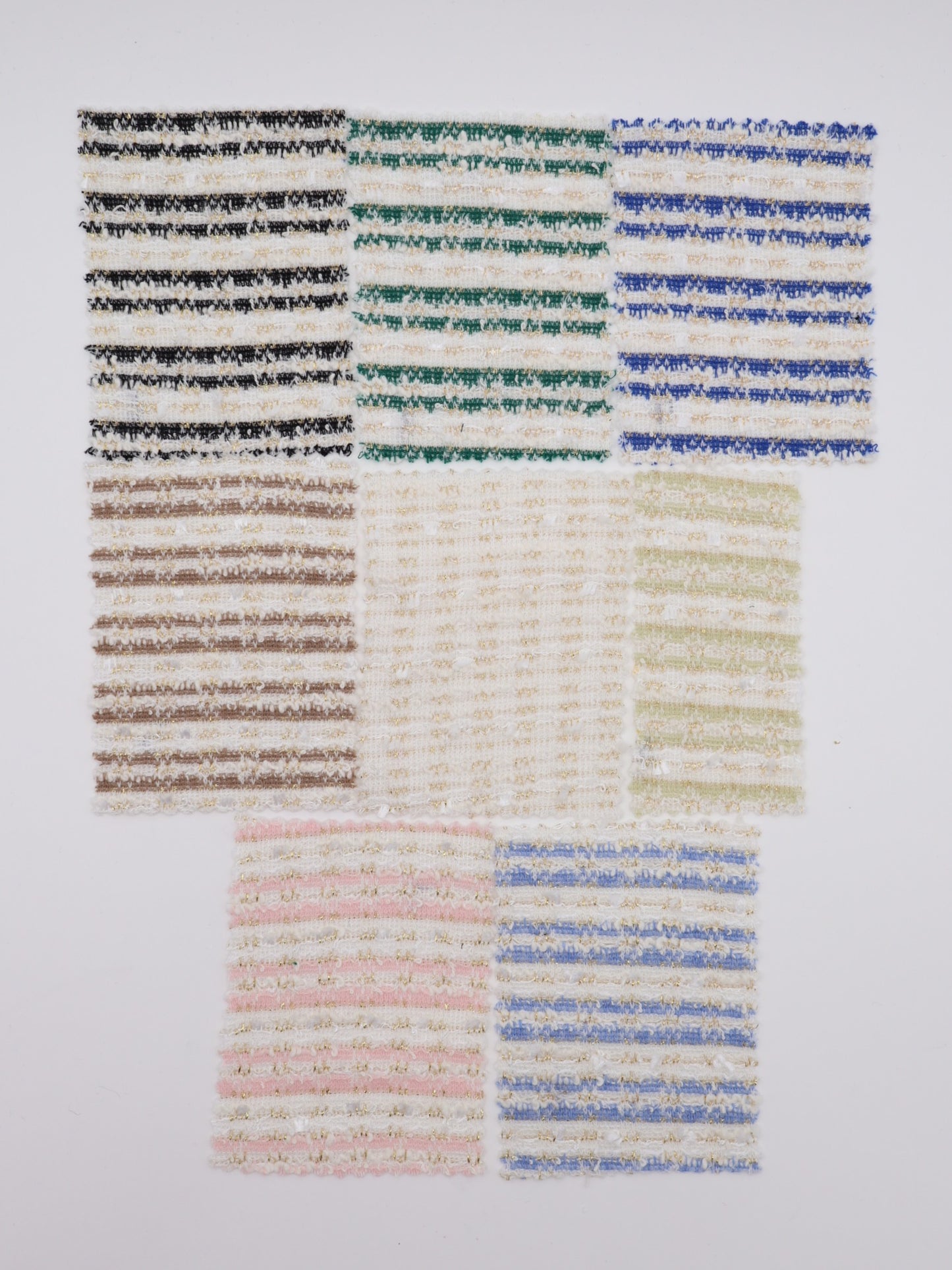 ストレッチ性あるツイード見えラメ糸入りニット生地【26SS-071】