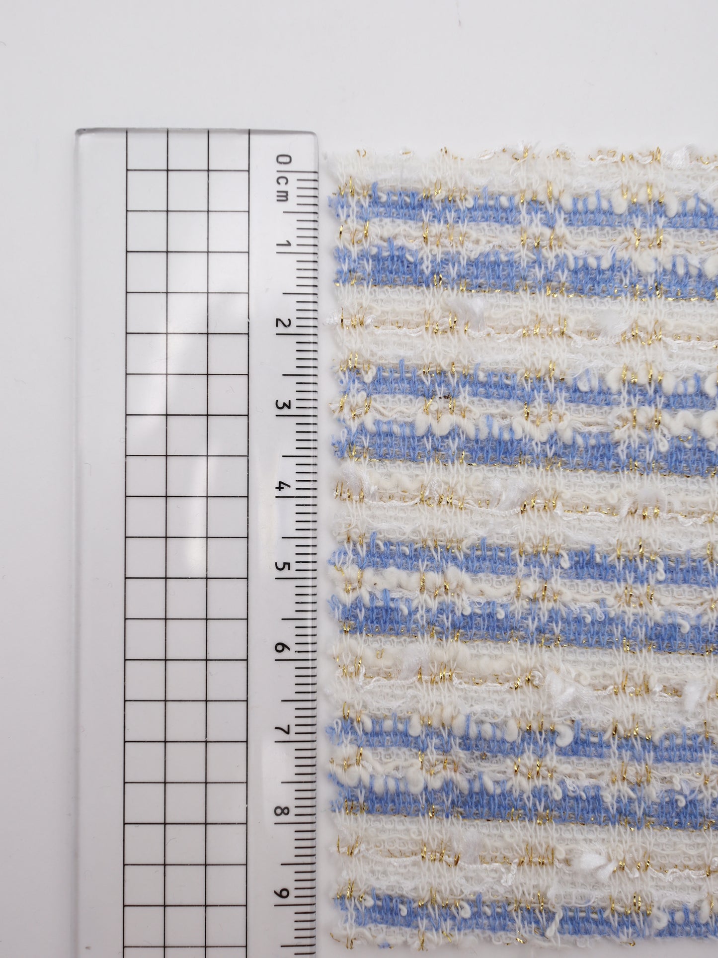 ストレッチ性あるツイード見えラメ糸入りニット生地【26SS-071】