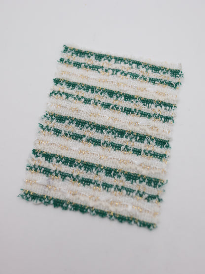 ストレッチ性あるツイード見えラメ糸入りニット生地【26SS-071】