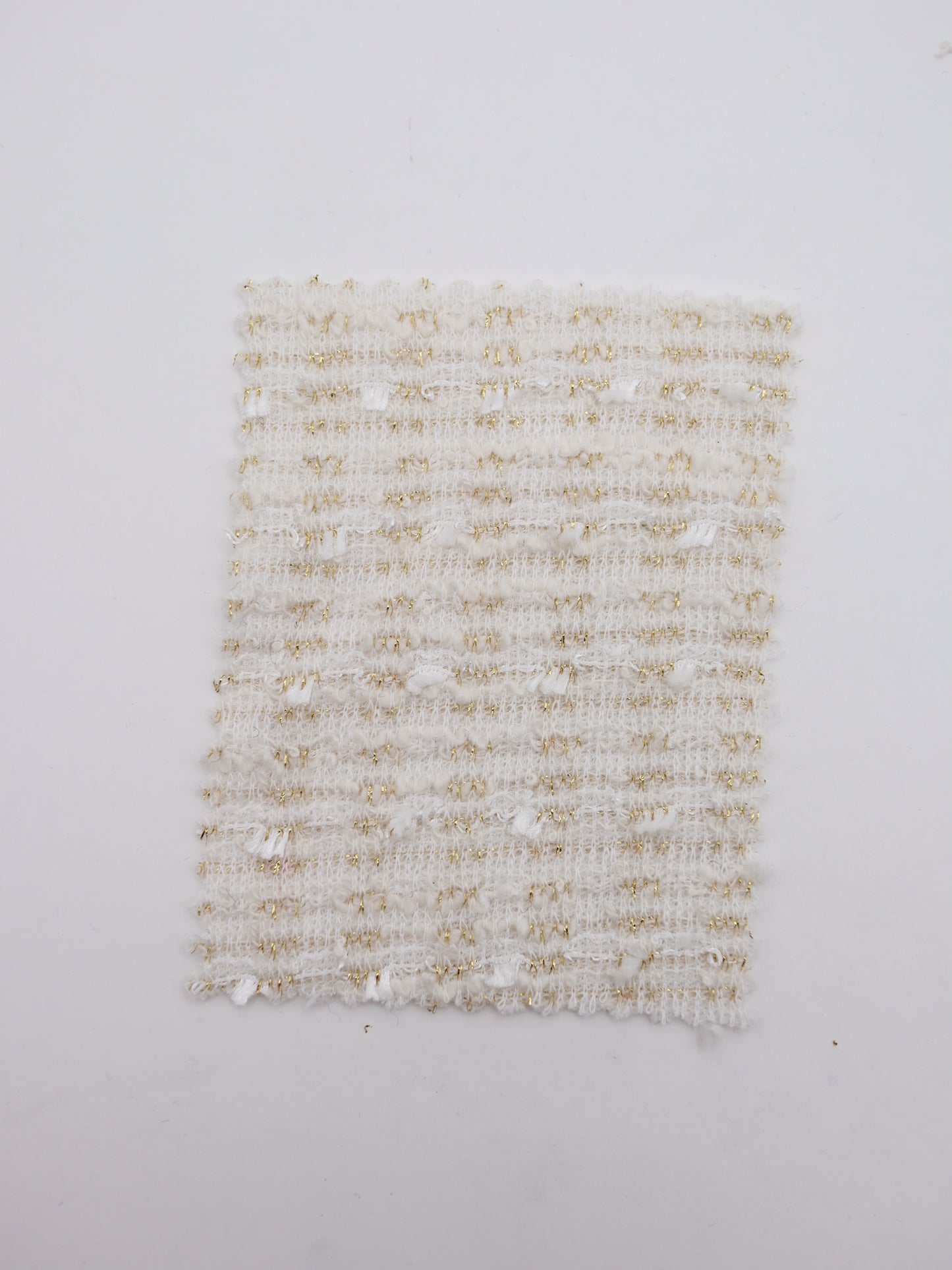 ストレッチ性あるツイード見えラメ糸入りニット生地【26SS-071】