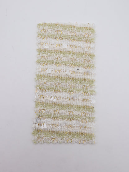 ストレッチ性あるツイード見えラメ糸入りニット生地【26SS-071】