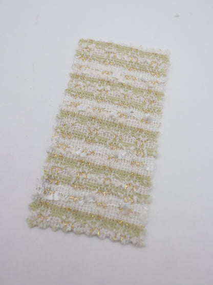 ストレッチ性あるツイード見えラメ糸入りニット生地【26SS-071】