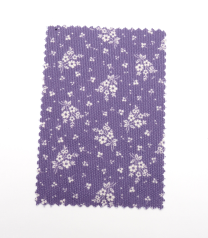 【25SS-125】小花柄シルエットプリントコーデュロイ　/0.5ｙあたり=～ 980円