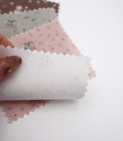 【25SS-117】小花柄プリントコーデュロイ　/0.5ｙあたり=～835円