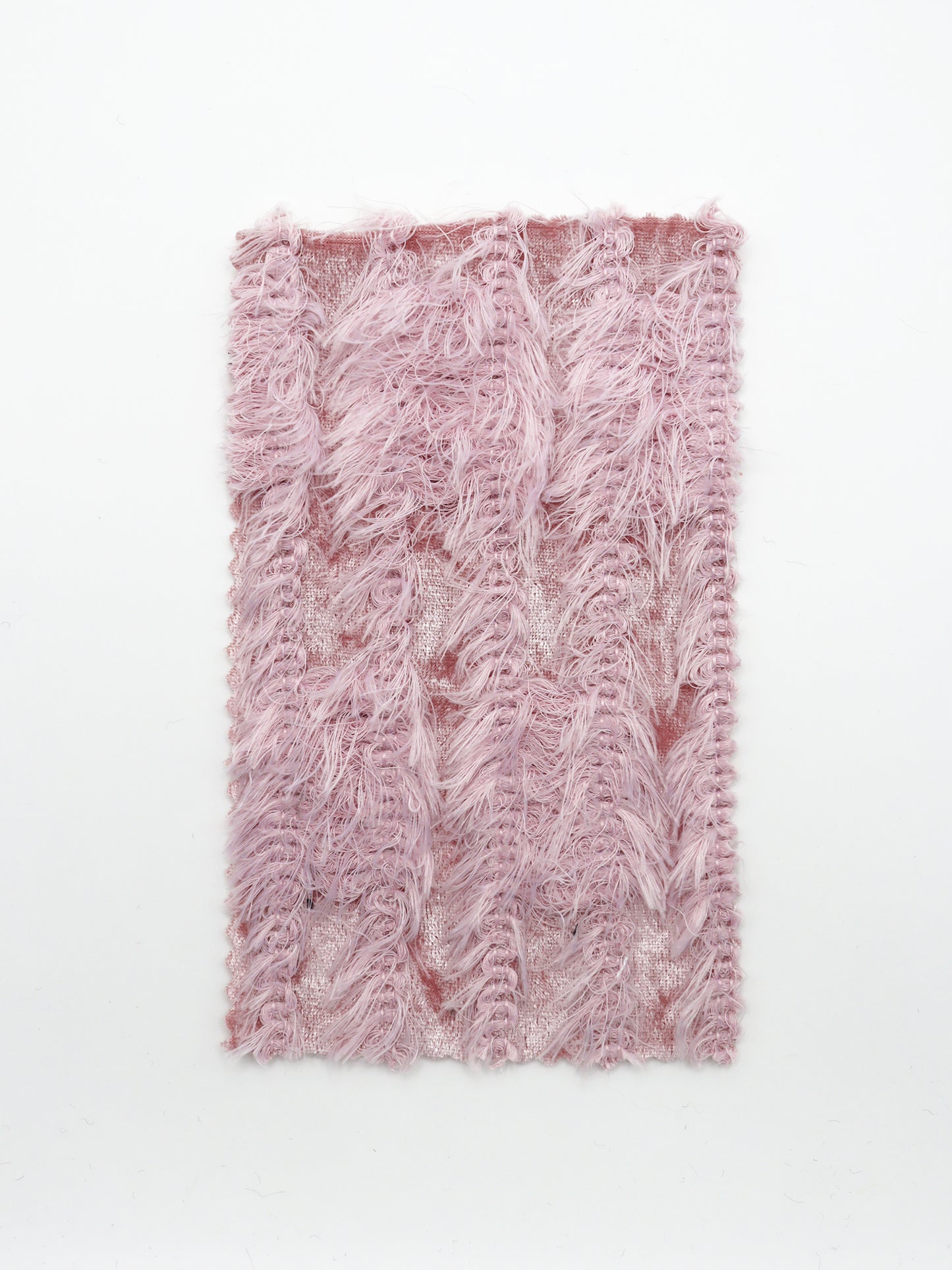 【25SS-168】ふわふわシャギーストライプベロアニット　/0.5ｙあたり = ～1315円