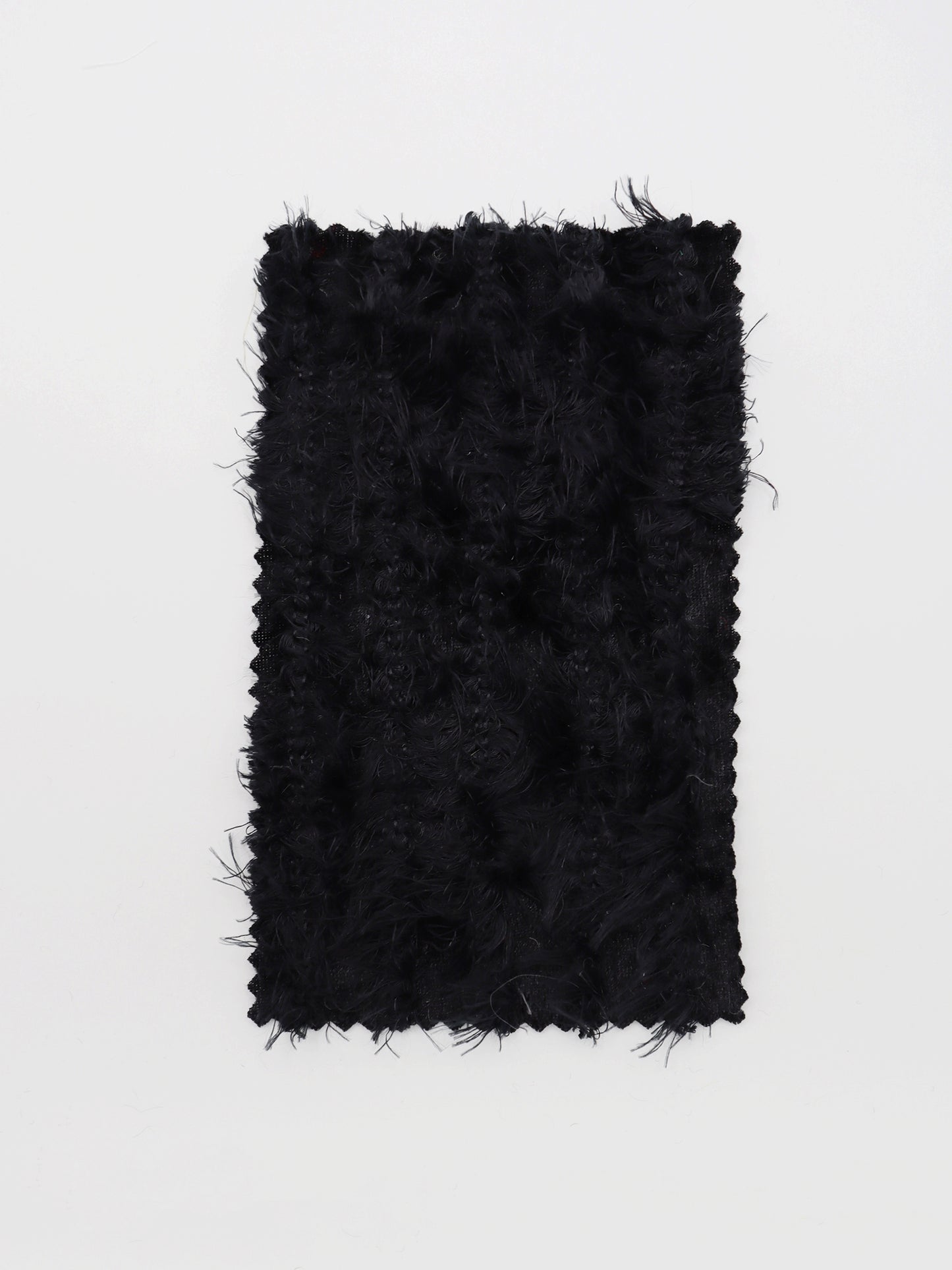 【25SS-168】ふわふわシャギーストライプベロアニット　/0.5ｙあたり = ～1315円