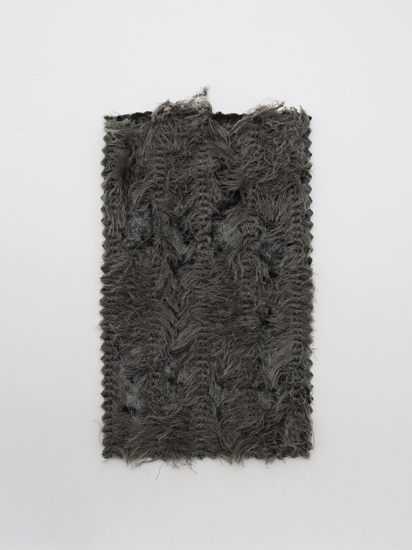 【25SS-168】ふわふわシャギーストライプベロアニット　/0.5ｙあたり = ～1315円