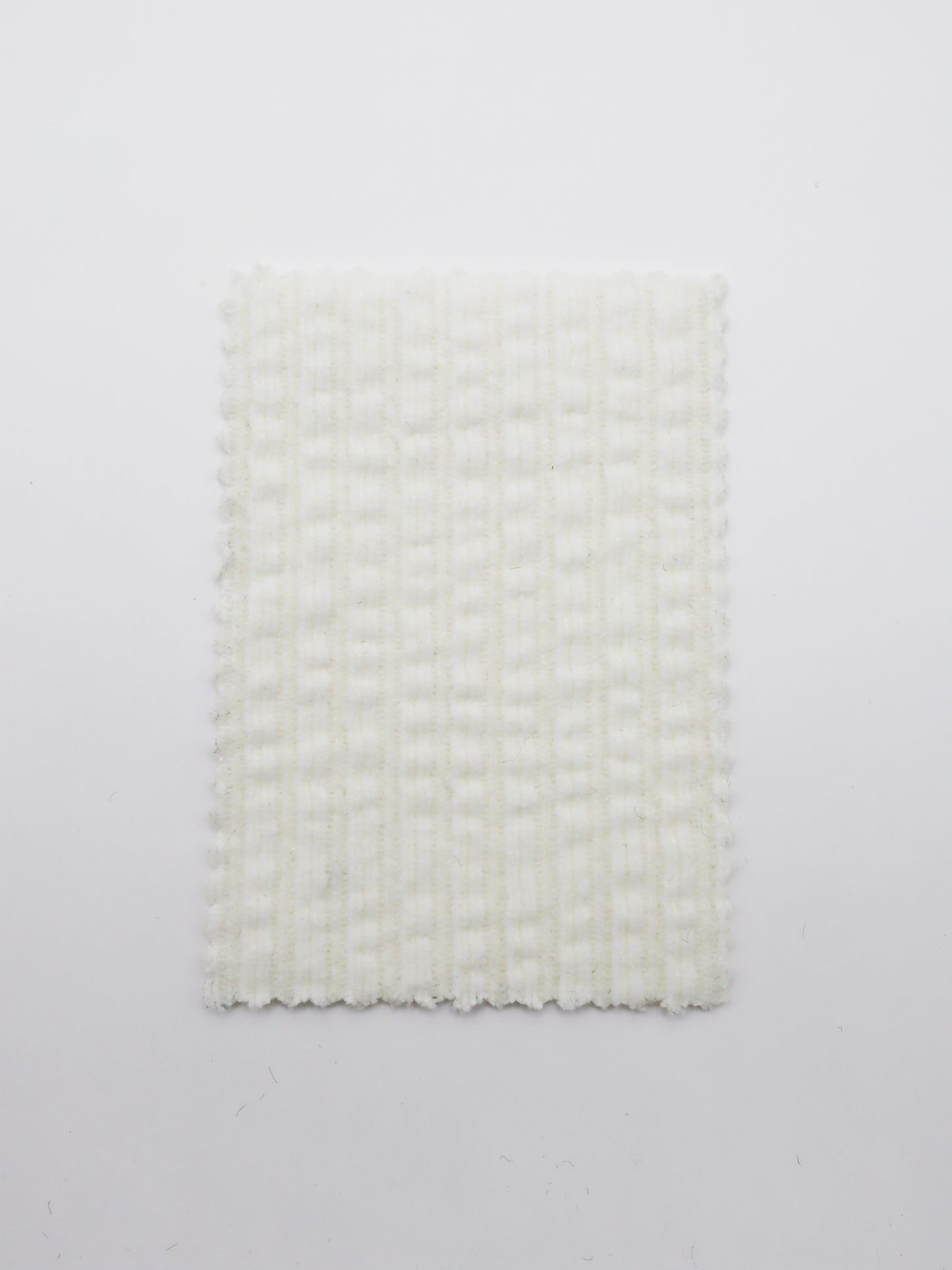 【25SS-174】モールヤーンウェーブリブ風二重織りニット　/0.5ｙあたり = ～1115円