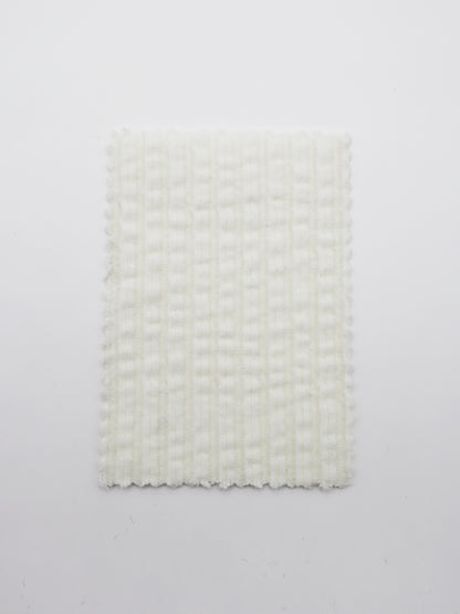 【25SS-174】モールヤーンウェーブリブ風二重織りニット　/0.5ｙあたり = ～1115円