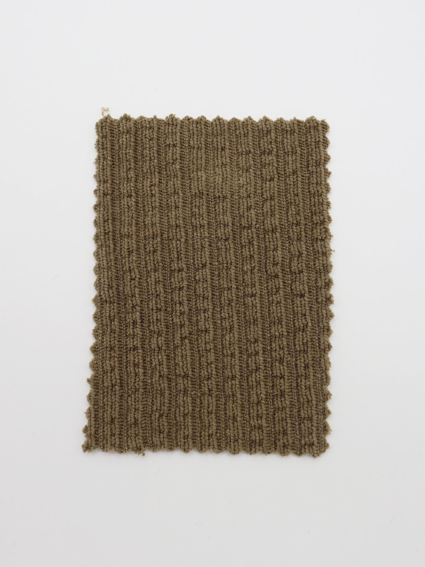 【25SS-174】モールヤーンウェーブリブ風二重織りニット　/0.5ｙあたり = ～1115円