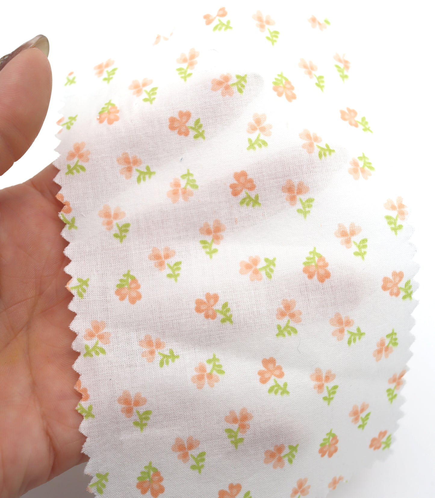 【25SS-259】小花柄プリント綿ローン　/0.5ｙあたり = ～625円