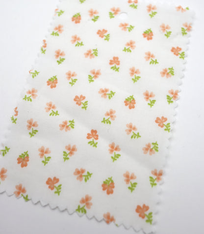 【25SS-259】小花柄プリント綿ローン　/0.5ｙあたり = ～625円