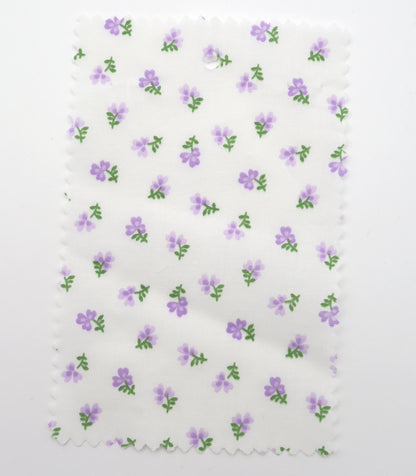 【25SS-259】小花柄プリント綿ローン　/0.5ｙあたり = ～625円