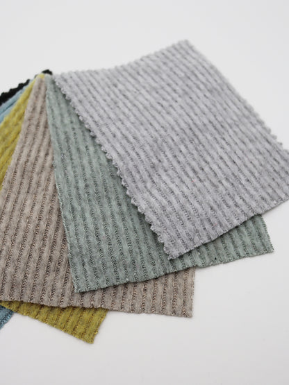 【25SS-179】起毛杢リブニット　/0.5ｙあたり = ～ 705円