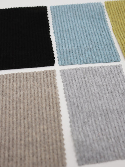 【25SS-179】起毛杢リブニット　/0.5ｙあたり = ～ 705円