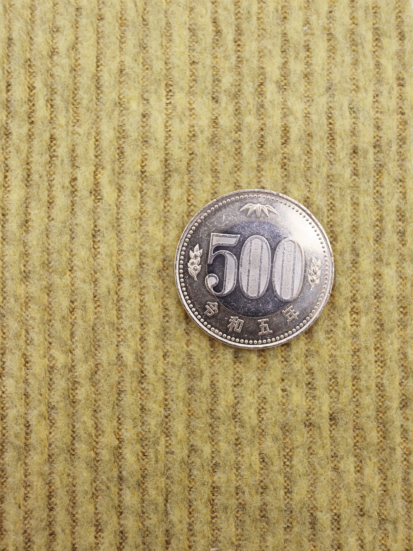 【25SS-179】起毛杢リブニット　/0.5ｙあたり = ～ 705円