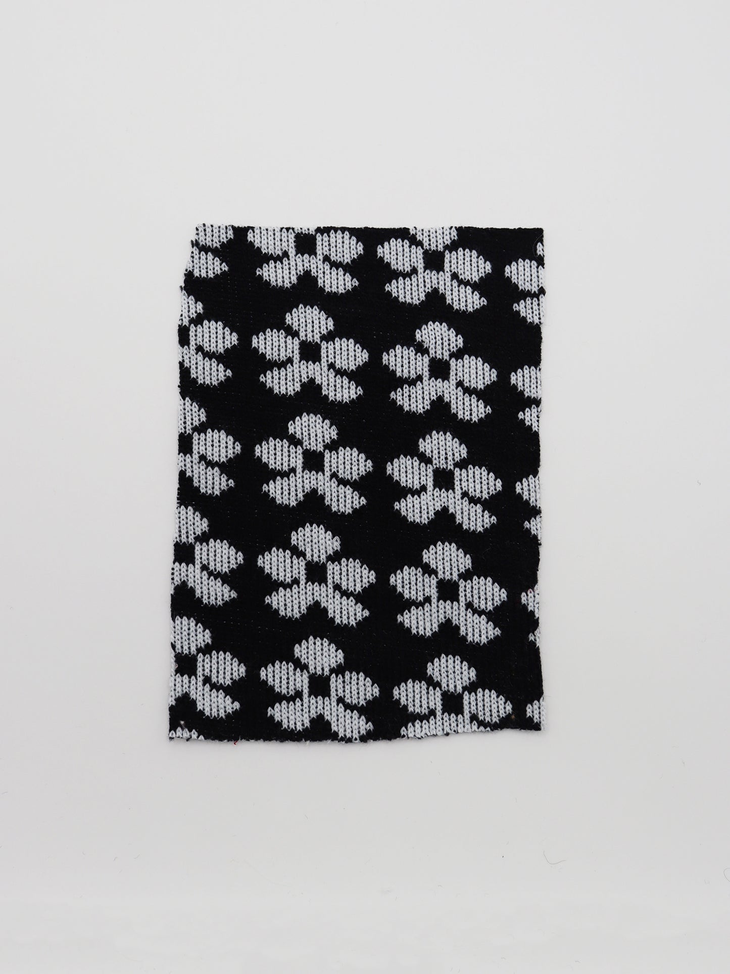 【25SS-133】レトロフラワージャガードダブルフェイスニット　/0.5ｙあたり = ～ 1035円