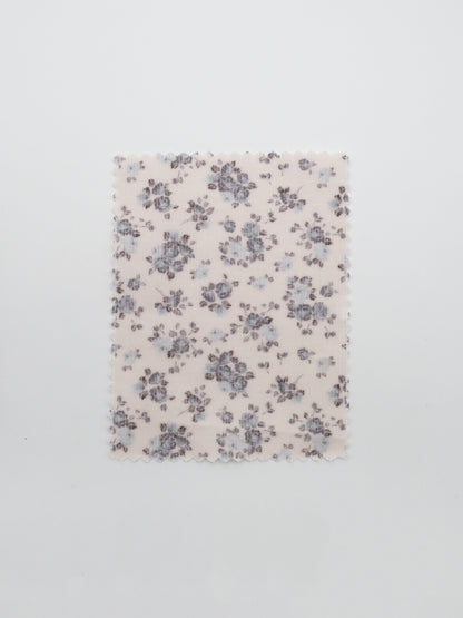 【25SS-098】小花柄プリントキルティングコーデュロイ　/0.5ｙあたり = ～1320円