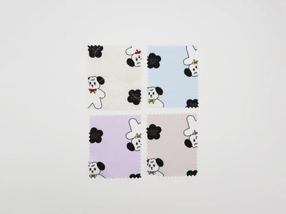 【25SS-089】よそ見ワンちゃんプリントキルティングタフタ　/0.5ｙあたり = ～ 1105円
