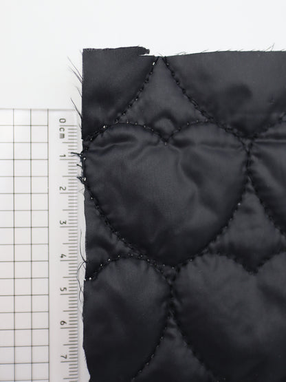 【25SS-084】ふかふかハートキルティングタフタ　/0.5ｙあたり = ～680円