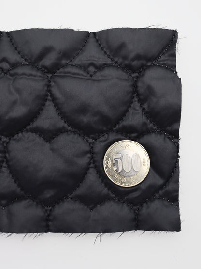【25SS-084】ふかふかハートキルティングタフタ　/0.5ｙあたり = ～680円