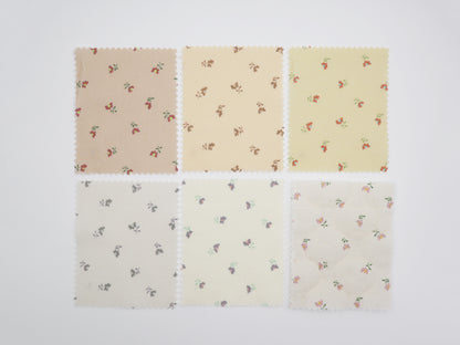 【25SS-099】小花プリントキルティングコーデュロイ　/0.5ｙあたり = ～1320円