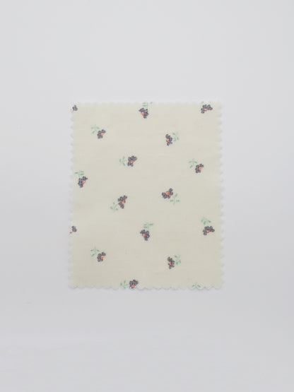 【25SS-099】小花プリントキルティングコーデュロイ　/0.5ｙあたり = ～1320円