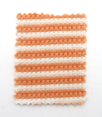 【25SS-362】先染めボーダーワッフルニット　/0.5ｙあたり = ～1025円