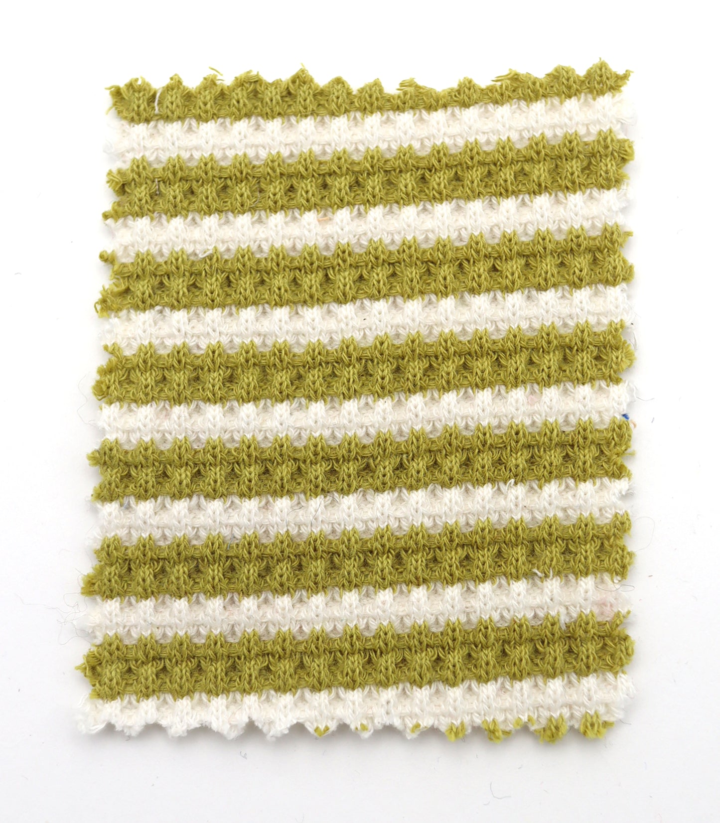 【25SS-362】先染めボーダーワッフルニット　/0.5ｙあたり = ～1025円