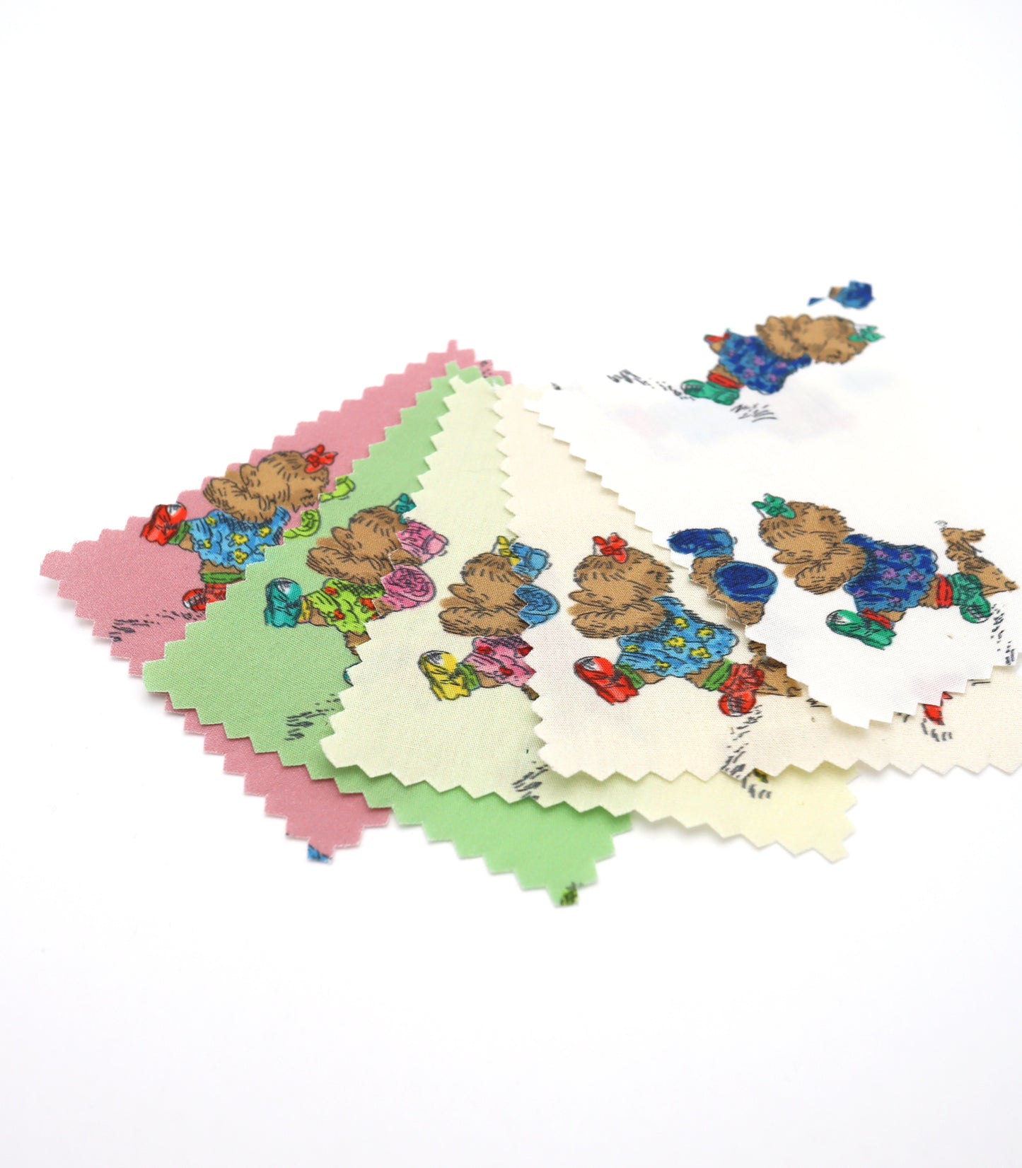 【25SS-246】追いかけっこクマちゃんプリント綿ローン　/0.5ｙあたり = ～850円